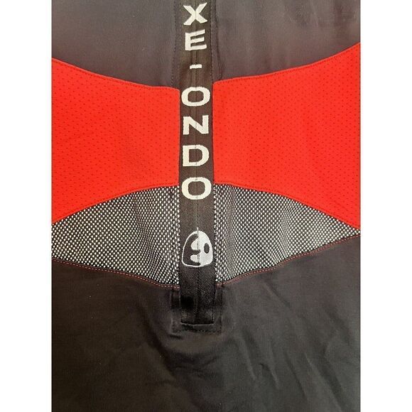 Etxeondo womens Red Black cycling wind vest Large Dd - Picture 2 of 8